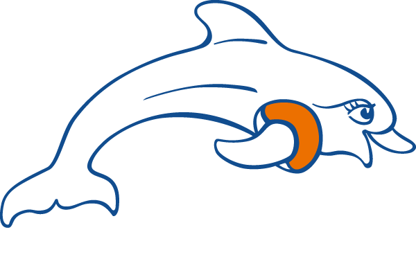 Logo der Schwimmschule FLIPPER
